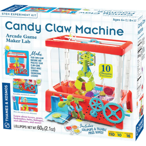 Candy Claw Machine Arcade Game Maker Lab | Thames & Kosmos