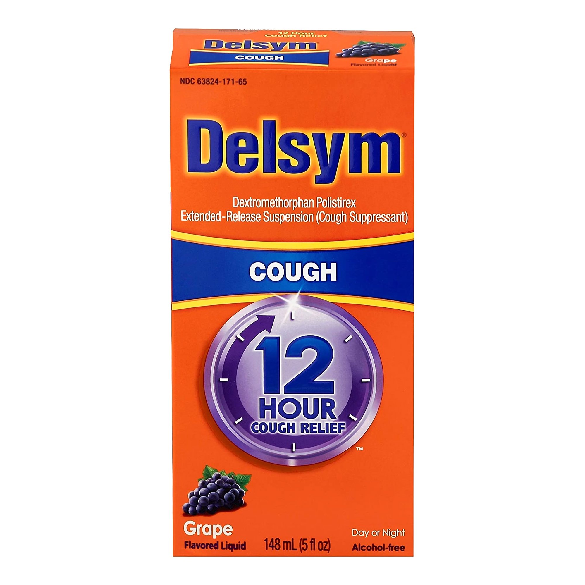 Delsym Dextromethorphan Cold and Cough Relief MK 762946