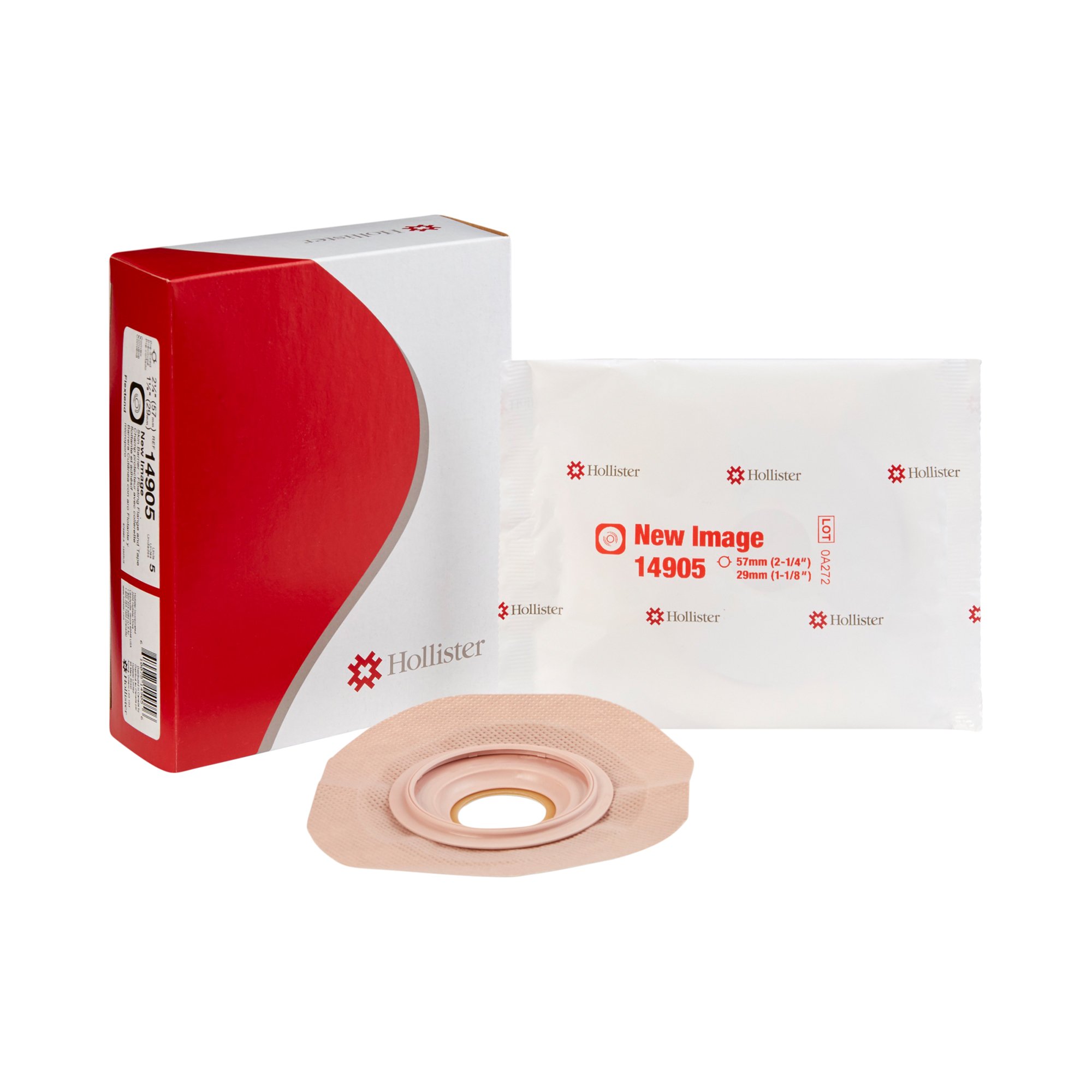 New Image Convex FlexTend Colostomy Skin Barrier With 1 1/8 Inch Stoma Opening MK 485631