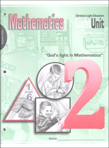 Mathematics LightUnit 203 AnswrKey Sunrise Ed