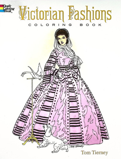 Victorian Fashions Coloring Book