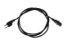 5-15P to C13 AC Power Cord, Cisco Compatible, 18 AWG, 6ft, Black
