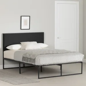 Upholstered Metal Bed