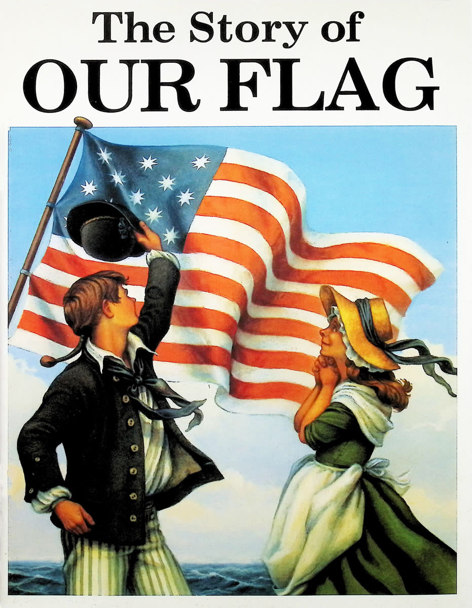 Story of Our Flag Coloring Book