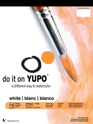 Yupo Watercolor Paper (9 x 12)