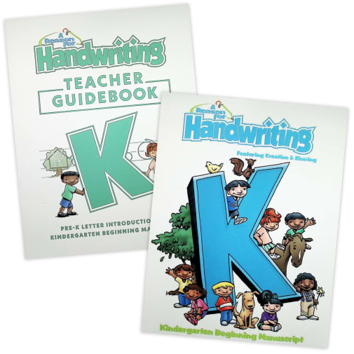 Handwriting Kindergarten Beginning Manuscript Set