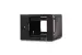 LINIER 9U 19in Swing-Out Wall Mount Cabinet with Glass Door