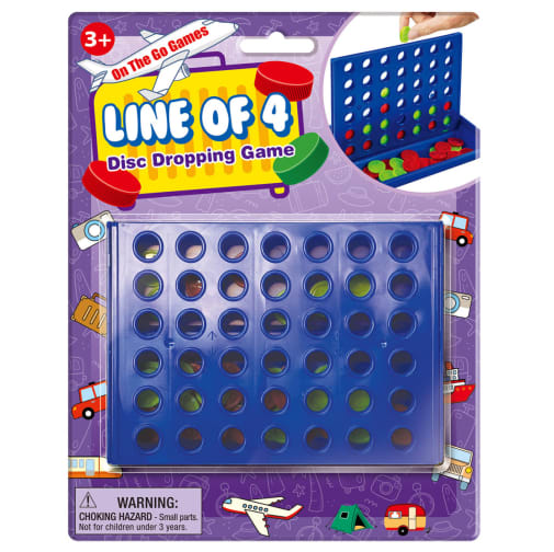 Line of 4 - Travel Game