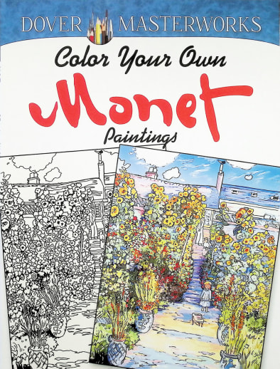 Color Your Own Monet Paintings (Dover Masterworks)