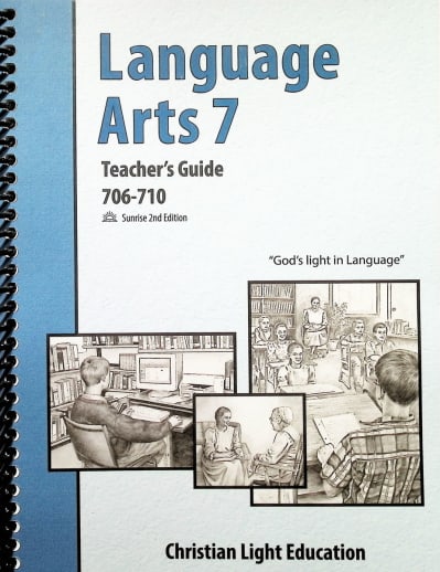 Language Arts LightUnit 706-710 Teacher's Guide Sunrise 2nd Edition