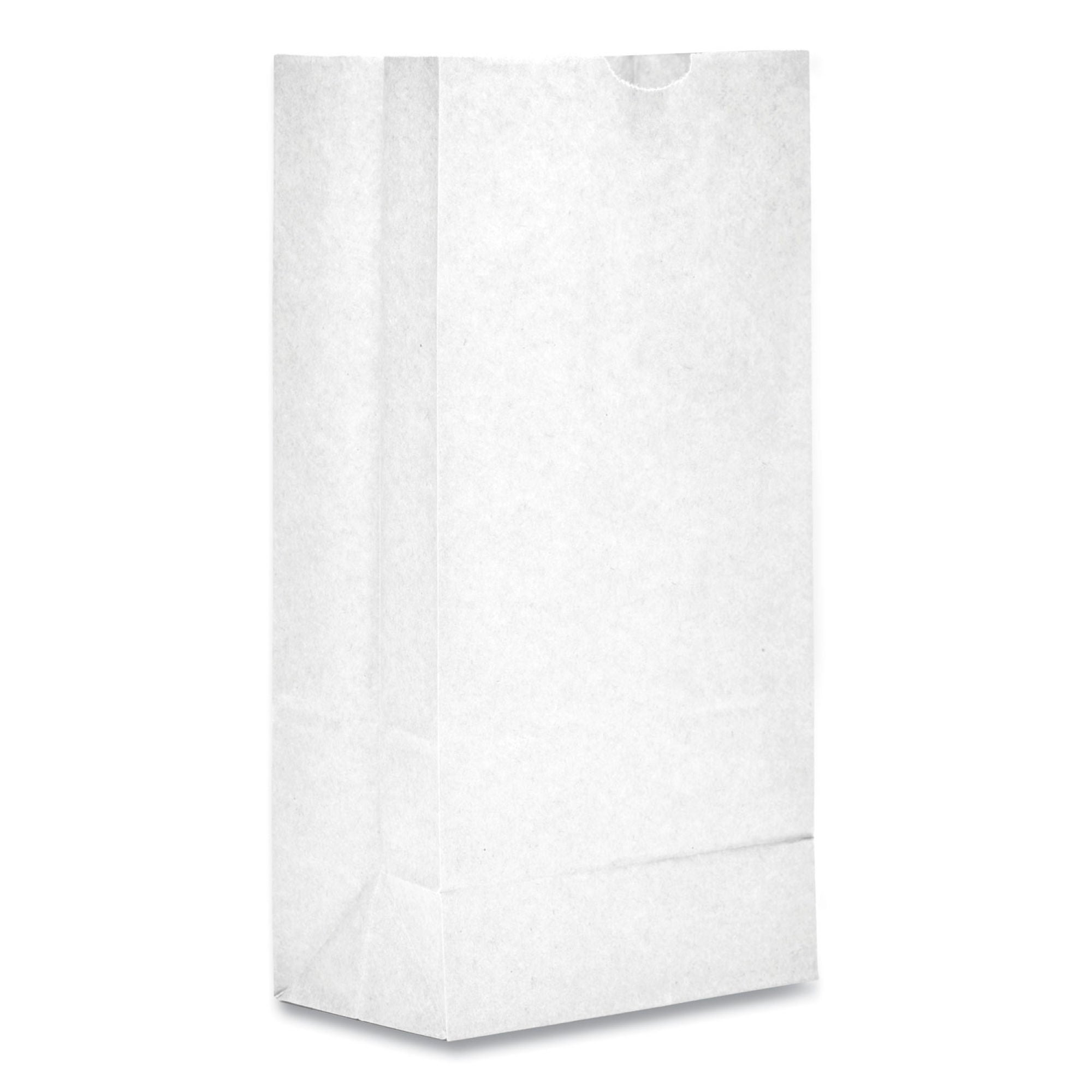 White Paper Bag, 4.17 x 6.13 x 12.44 Inch MK 720796