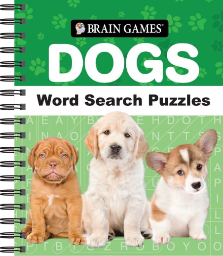 Word Search Puzzles - Dogs (Brain Games)