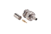 RG59/62 BNC Male Crimp-on Connector 3pcs
