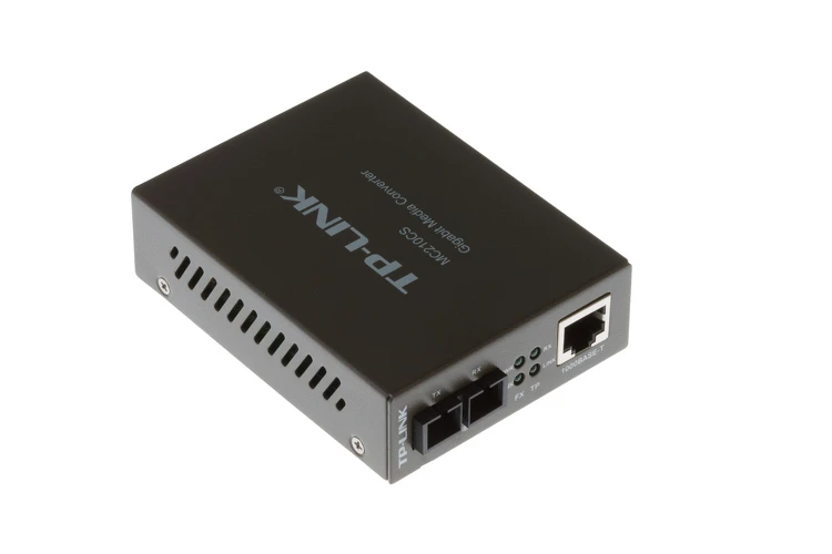 TP-Link Gigabit SC Singlemode Fiber Converter | 1310nm | 15 Km