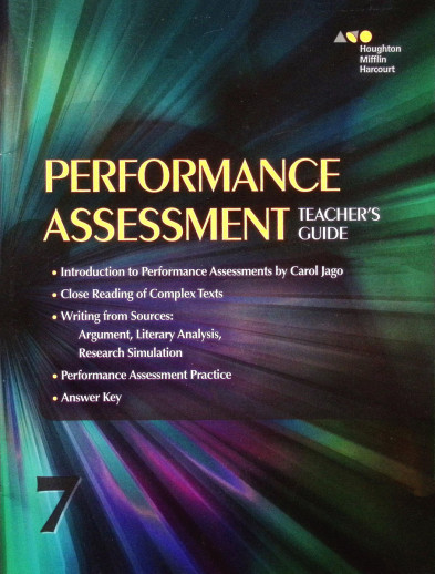 Collections Performance Assessment Teacher's Guide Grade 7
