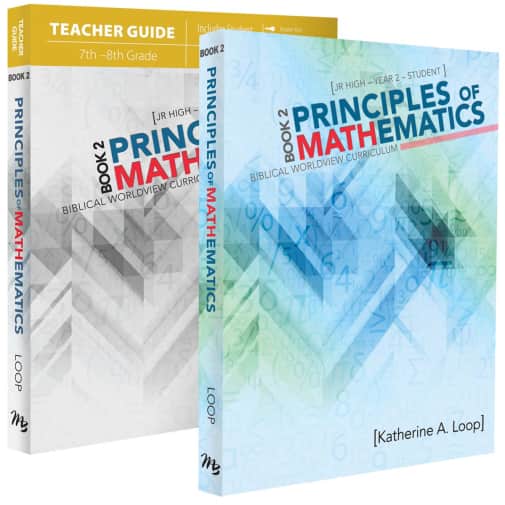 Master Books Principles of Mathematics Book 2 Set