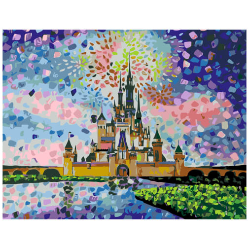 Artwille Paint by Number - Disney Castle