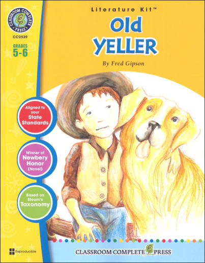 Old Yeller Literature Kit (Novel Study Guides)