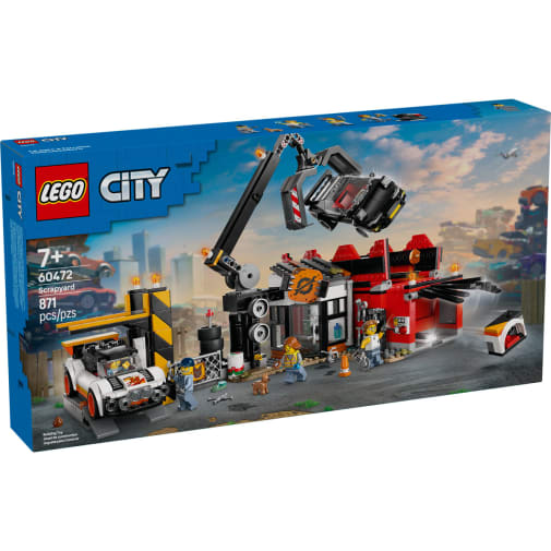 LEGO City Scrapyard with Cars (60472)