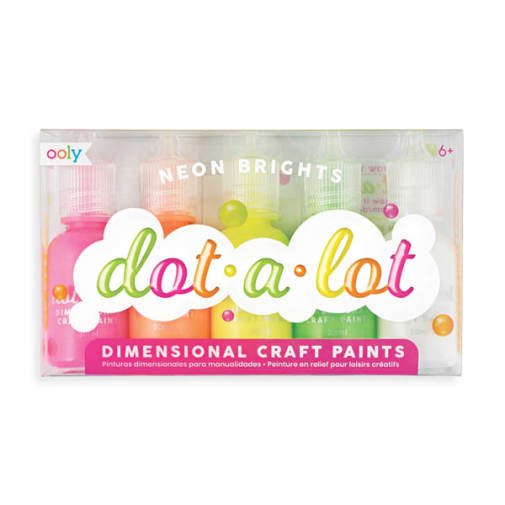 Do-A-Lot Dimensional Craft Paint: Neon Brights