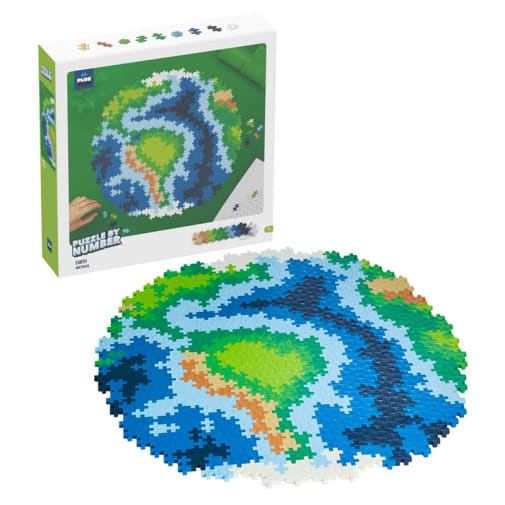 Plus-Plus Puzzle by Number - Earth (800 piece)