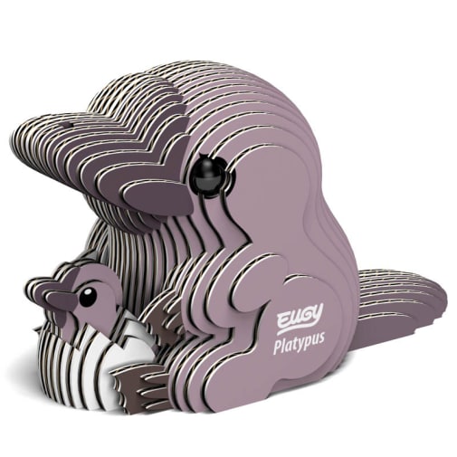 Eugy 3D Platypus Dodoland Model
