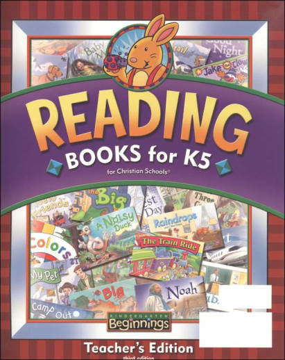 BJU Press Beginnings K5 Readers Teaching Edition 3rd Edition