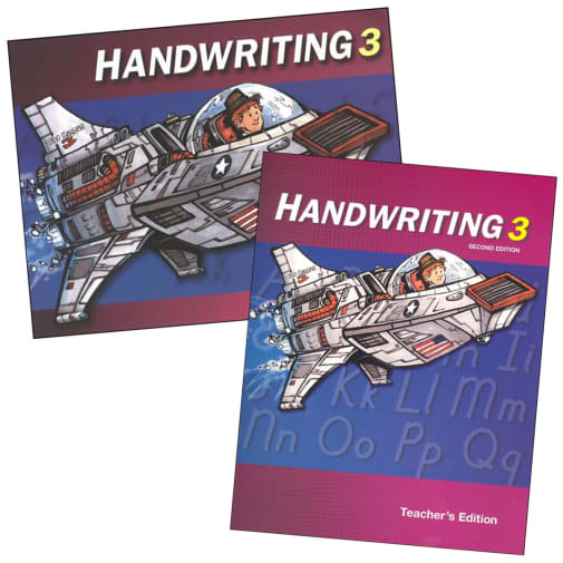 BJU Press Handwriting 3 Home School Kit 2nd Edition