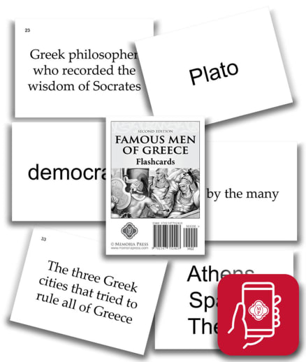 App Access: Memoria Press Famous Men of Greece Flashcards