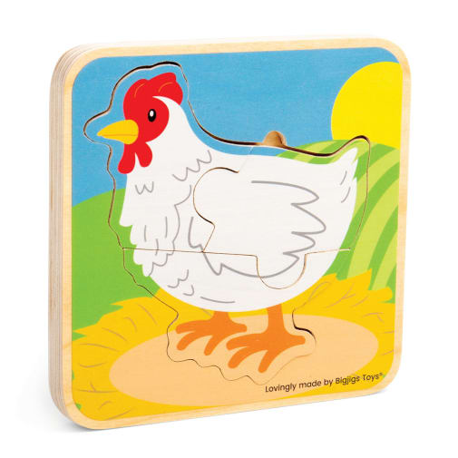 Lifecycle Layer Puzzle - Chicken