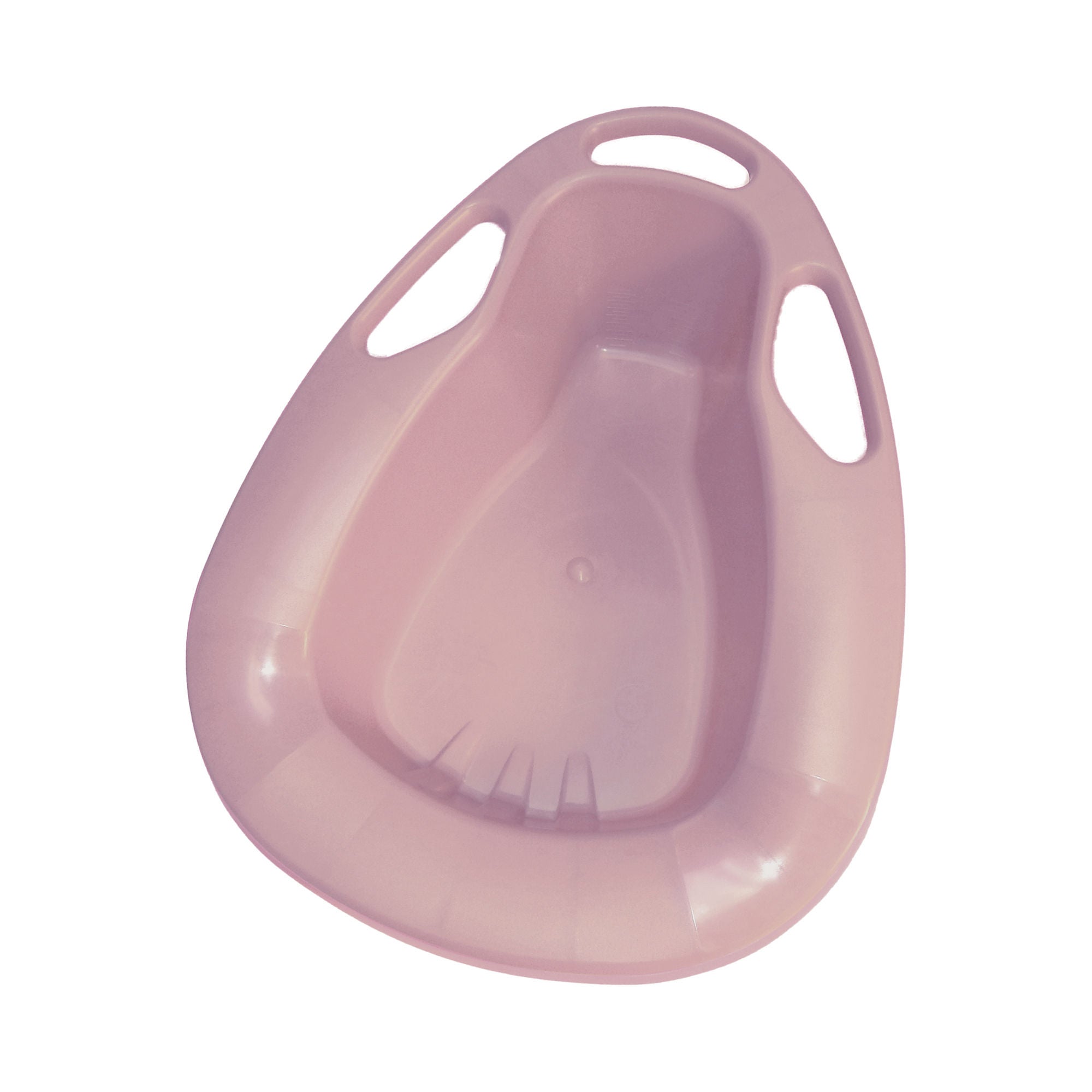 Medegen Stackable Bedpan with Handles, Dusty Rose, 2 Quart MK 198960