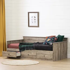 Sofá cama tipo Daybed con almacenamiento