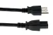 AC Power Cord, 5-15P to C15, 14 AWG, 6ft
