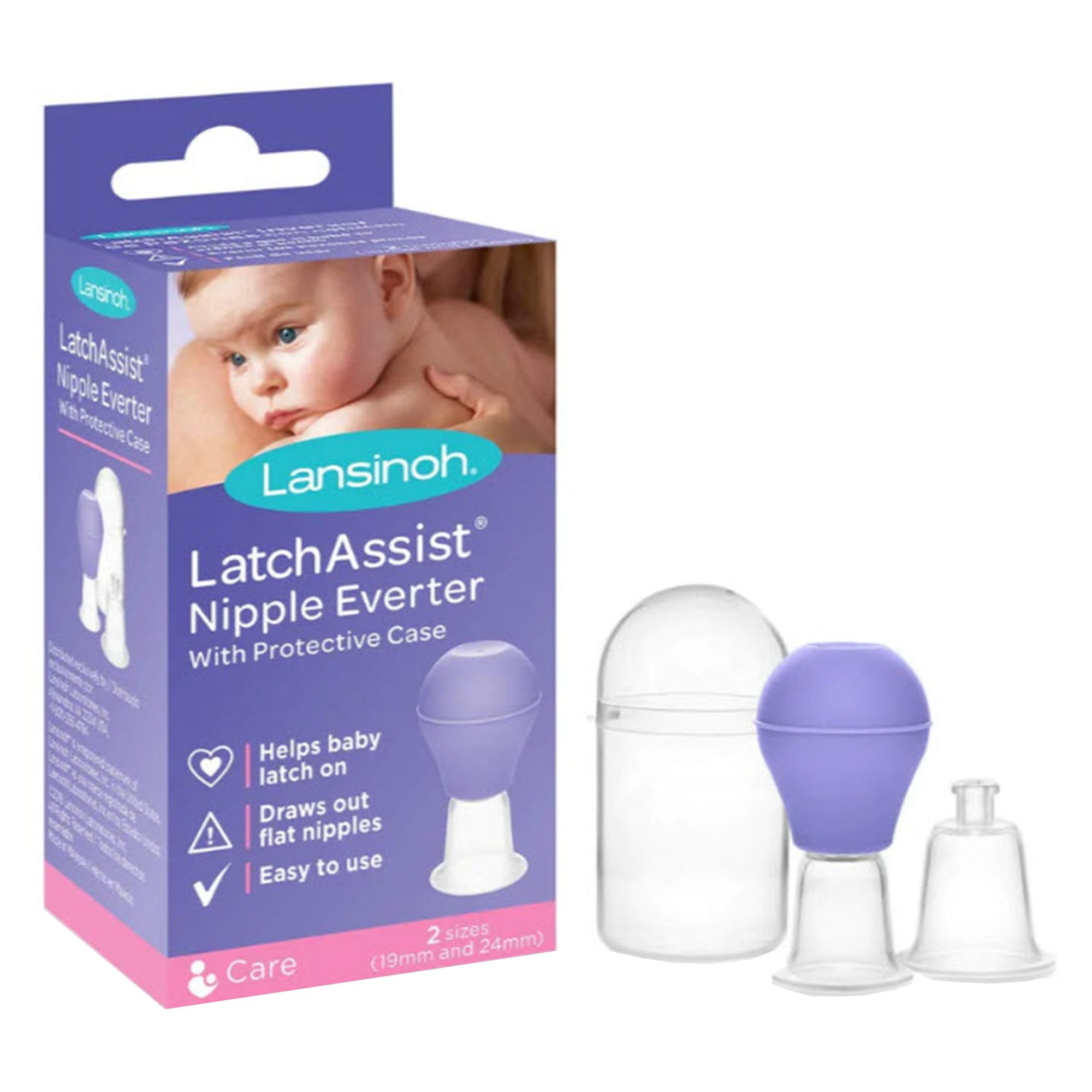 Lansinoh LatchAssist Silicone Nipple Everter MK 1153465