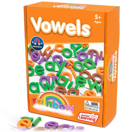 Rainbow Vowels (Print)