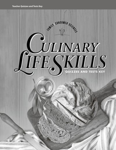 Abeka Culinary Life Skills Quiz and Test Key