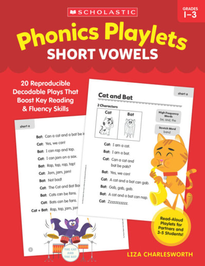 Phonics Playlets - Short Vowels