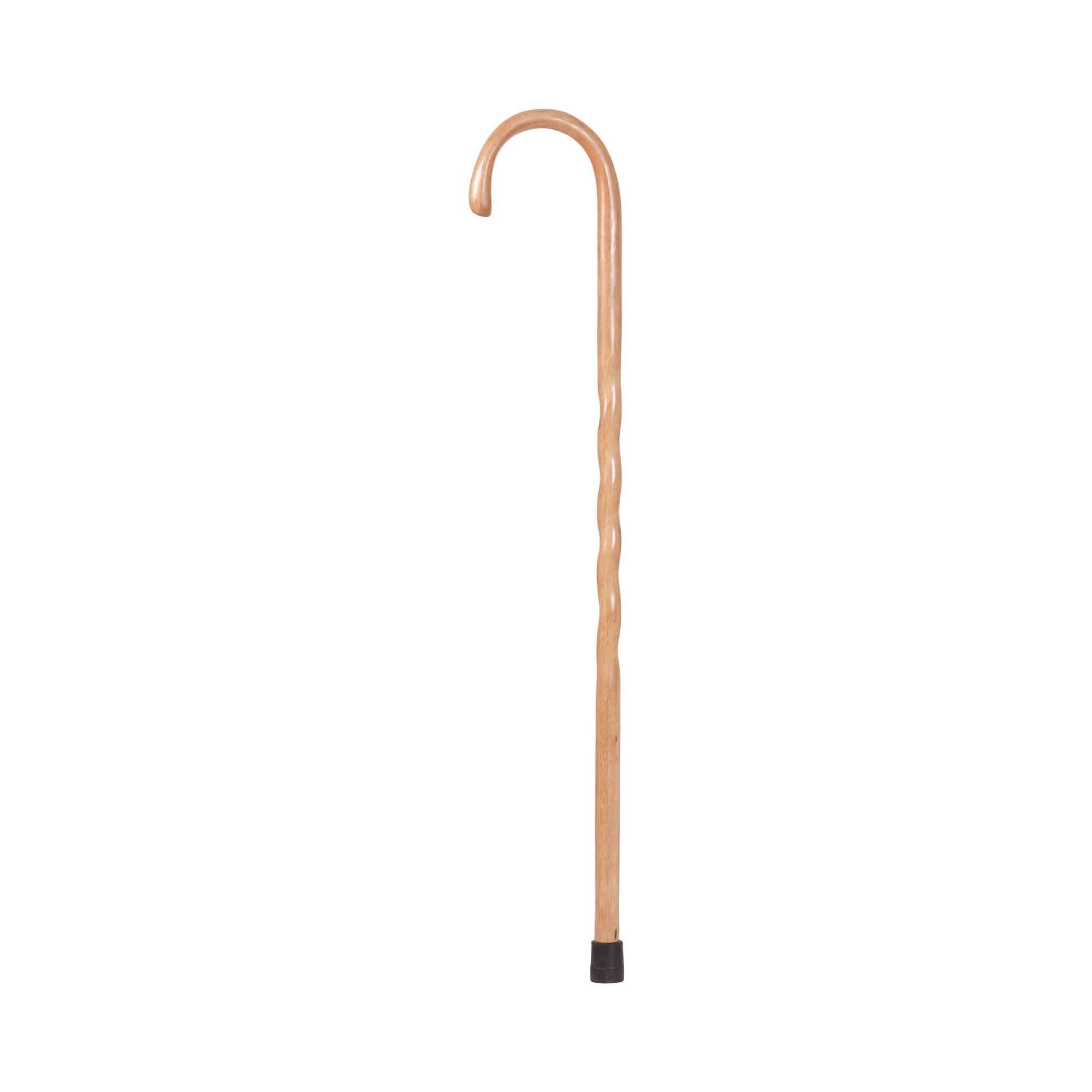 Brazos Twisted Tan Oak Crookneck Cane, 37-Inch Height MK 1149592