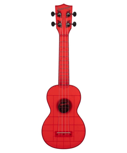 Waterman Ukulele (Soprano) - Transparent Maritime Red