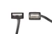 CablesAndKits USB EXT 6ft Male A to Female A  Black, Extension Cable