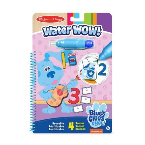 Melissa & Doug Blues Clues Water Wow Numbers