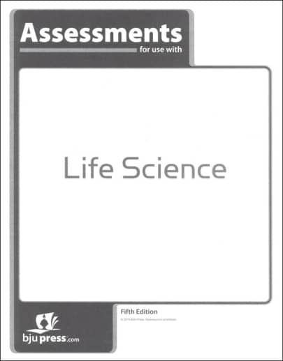 BJU Press Life Science Assessments 5th Edition