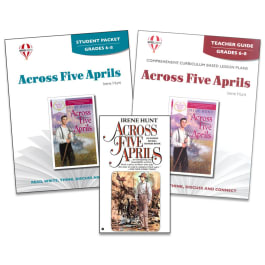 Novel Units Across Five Aprils Set