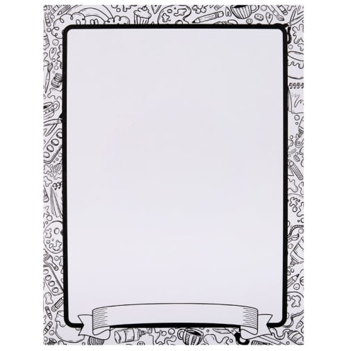 Prang Sketch Smart Sketch Book White 11 x 8 1/2