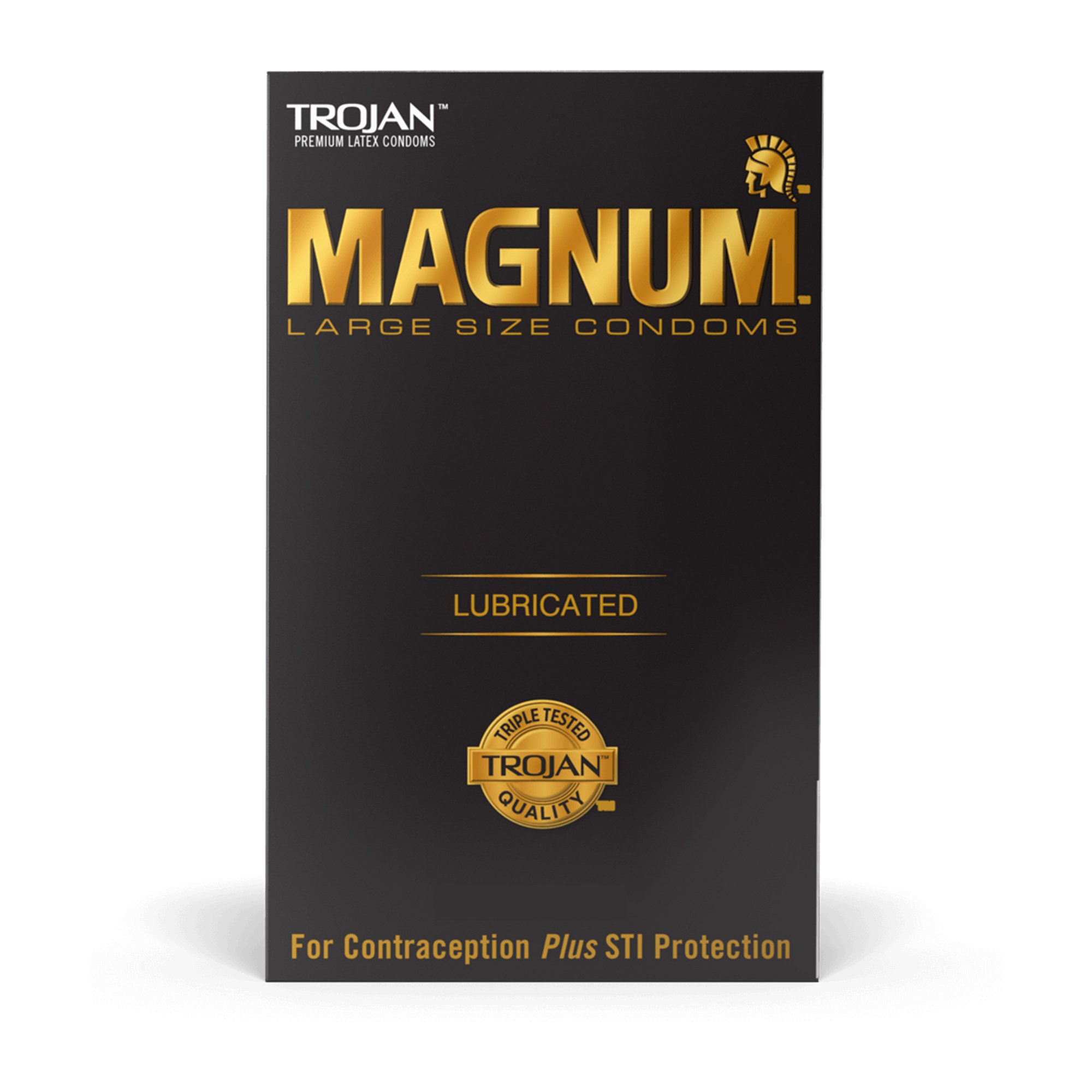 Trojan Magnum Lubricated Latex Condom MK 956856