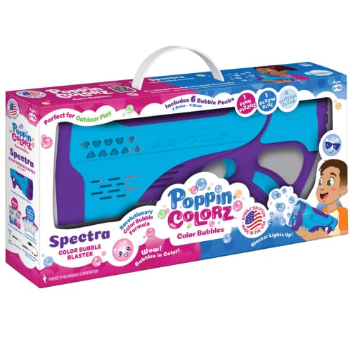 PoppinColorz Spectra Color Bubble Blaster