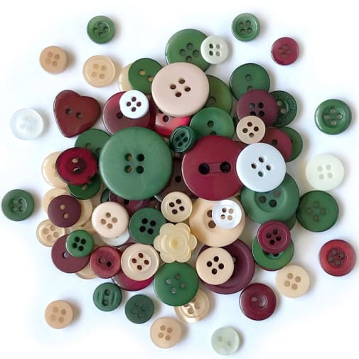 Buttons Galore Button Tote - Noel (3.5oz)