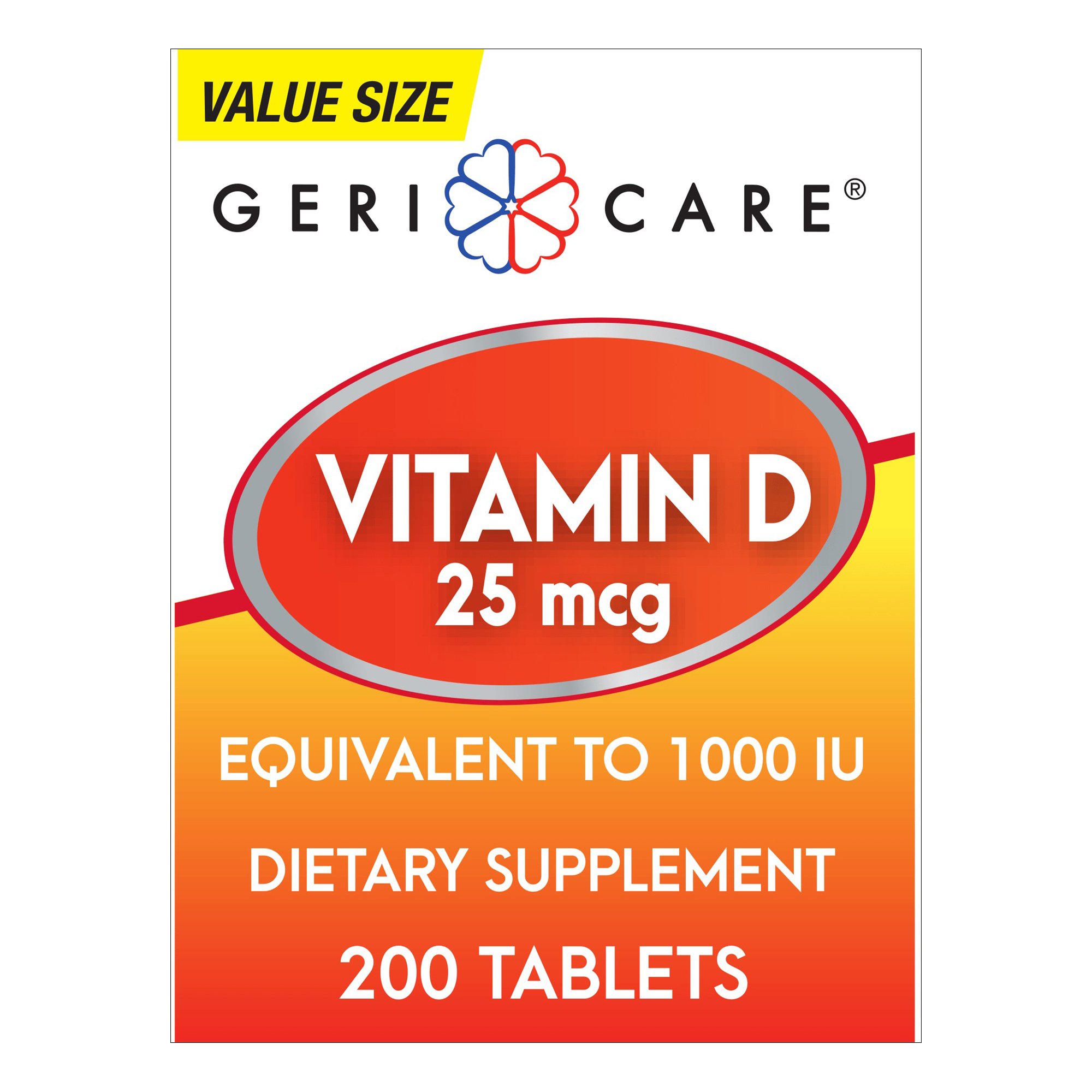Geri-Care Vitamin D-3 Supplement MK 1150848