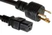 AC Power Cord, C19 to L6-20P, 12 AWG, 15ft