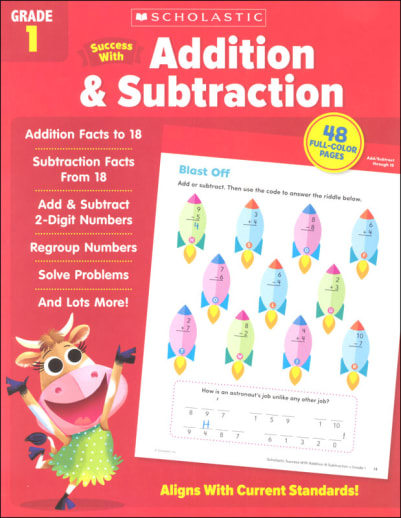 Addition & Subtraction: Grade 1 (Scholastic Success With)